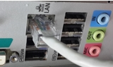 LAN 케이블 연결 접속불량