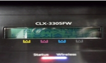 CLX-3305FW LCD화면 에러메시지