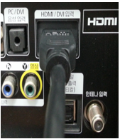 HDMI_DM 입력 단자 연결