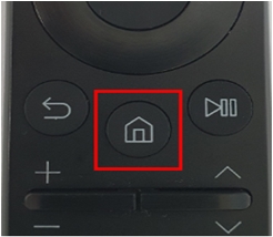 1. TV 리모컨에서 홈 버튼을 눌러 주세요.