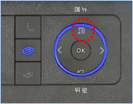 ① [메뉴] 버튼을 반복 눌러서 ‘ 네트워크 ’ 나오면 [OK] 버튼을 누르세요.