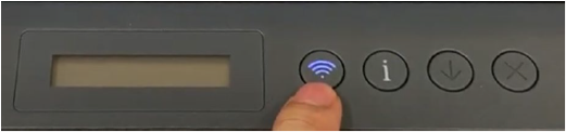 Wi-Fi 버튼을 5초 동안 길게 누릅니다.