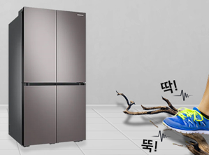 냉장고 수축 팽창시 소음 이미지