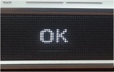 " OK " 표시나오면 초기화 완료됨