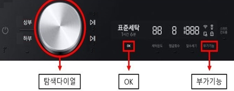 2019년 이후 플렉스 워시 조작부 이미지