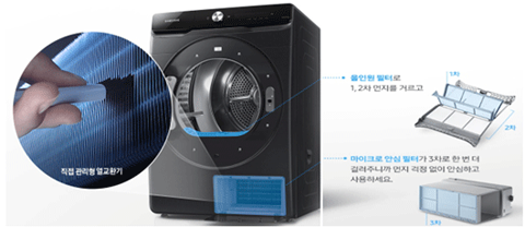 열교환기 세척 및 마이크로 안심필터 이미지