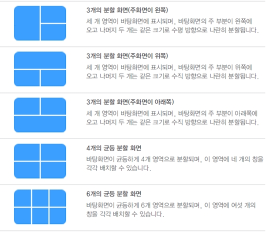 분할 화면 구성 이미지 2