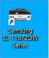  SL-T1672DW 프린터 아이콘 이미지