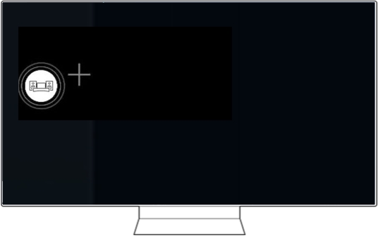 예 선택으로 완료 후 TV 리모컨으로 볼륨 조절 시 볼륨 아이콘이 변경된 것을 볼 수 있습니다