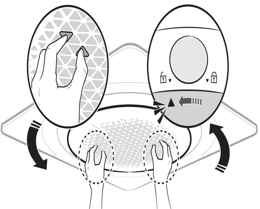 원형 카셋트형 패널 분리 방법