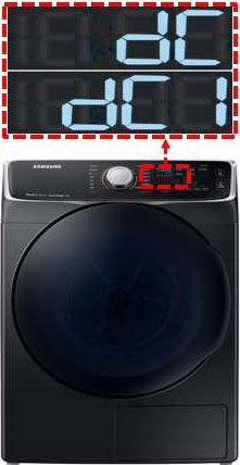 LED타입 제품 DC 에러 표시 이미지