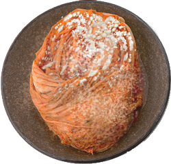 공기 접촉으로 골마지(효모)가 생긴 상태