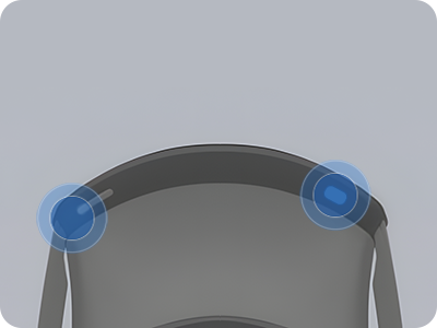 상단 버튼과 음량 낮추기 버튼을 동시에 눌러주세요