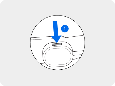 케이블 분리 버튼을 눌러주세요