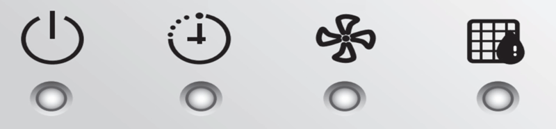 전원과 송품 램프 동시에 깜박임