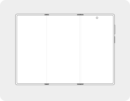 트라이폴드 기기를 1단계부터 2단계까지 순서대로 진행하면 안전하게 접을수 있습니다