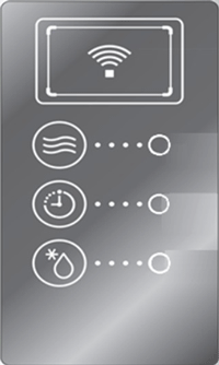 물결(운전), 시계(예약) 깜박임