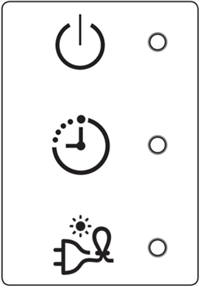 전원코드(절전) 깜박임