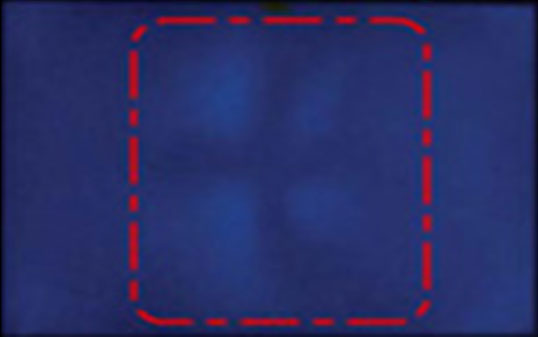 모서리 색상이 이상하고 빛이 보일때 빛 샘(어두운 화면)