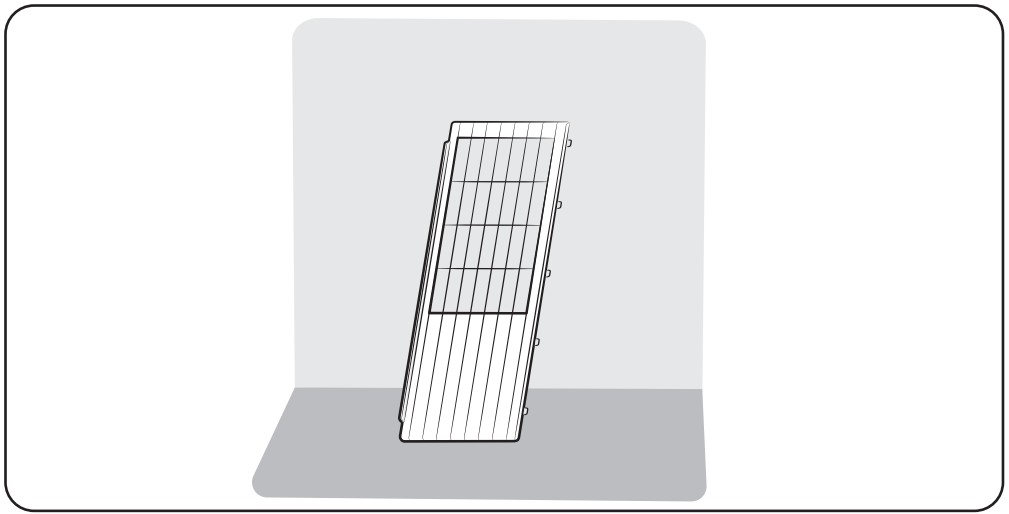 그늘에서 필터 건조 하기