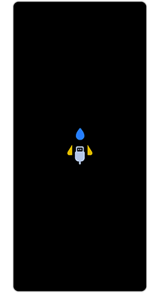 물기 감지 알림(전원이 꺼졌을 때)