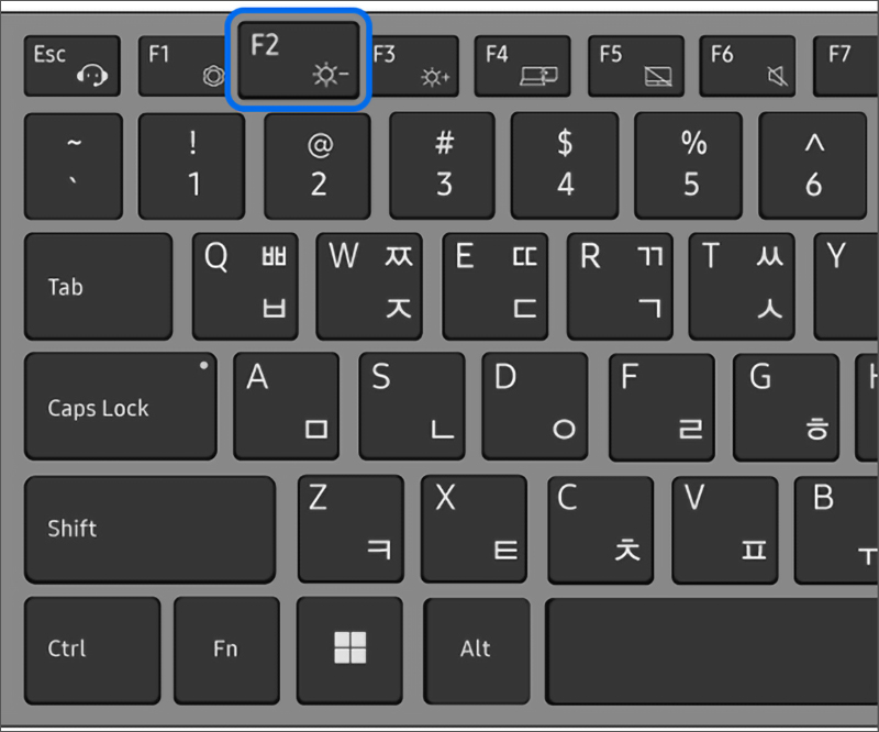 F2 키를 여러 번 눌렀다 떼어서 BIOS로 진입하세요