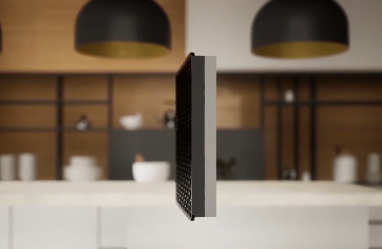 새로 구입한 일체형필터(집진+탈취필터)는 포장 비닐을 분리