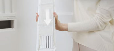 새 미세먼지 필터를 장착