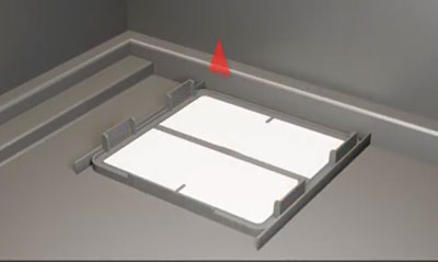 미세먼지 필터를 꺼냄