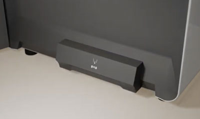 하단에 물통을 장착