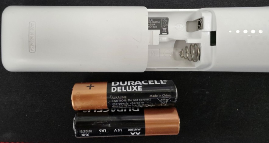리모컨 건전지 겨체