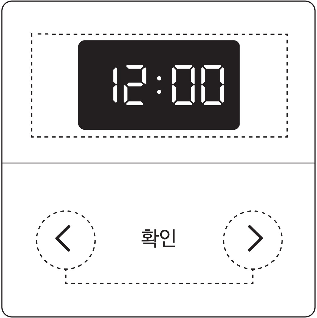 전자레인지 표시부 이미지