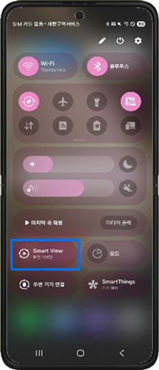 Smart View 선택