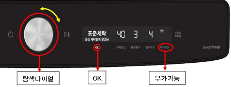 드럼 심플컨트롤 조작패널 이미지
