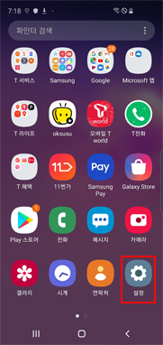설정