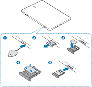 Nano-SIM 카드 삽입하기 