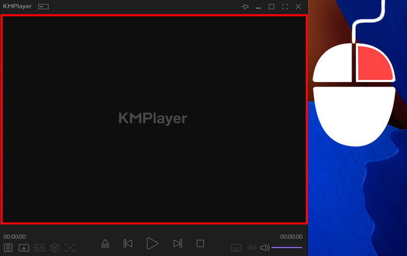 KM Player로 오디오 재생중 헤드폰 이어폰 연결시 소리가 안들린다면  KM Player에서 마우스 오른쪽 버튼을 클릭