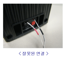 사운드바에서 사람 음성만 작게 나온다면 설명에 대한 잘못된 연결에 대한 이미지