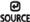 source 글씨와 왼쪽 화살표 이미지 표현된 버튼 화면