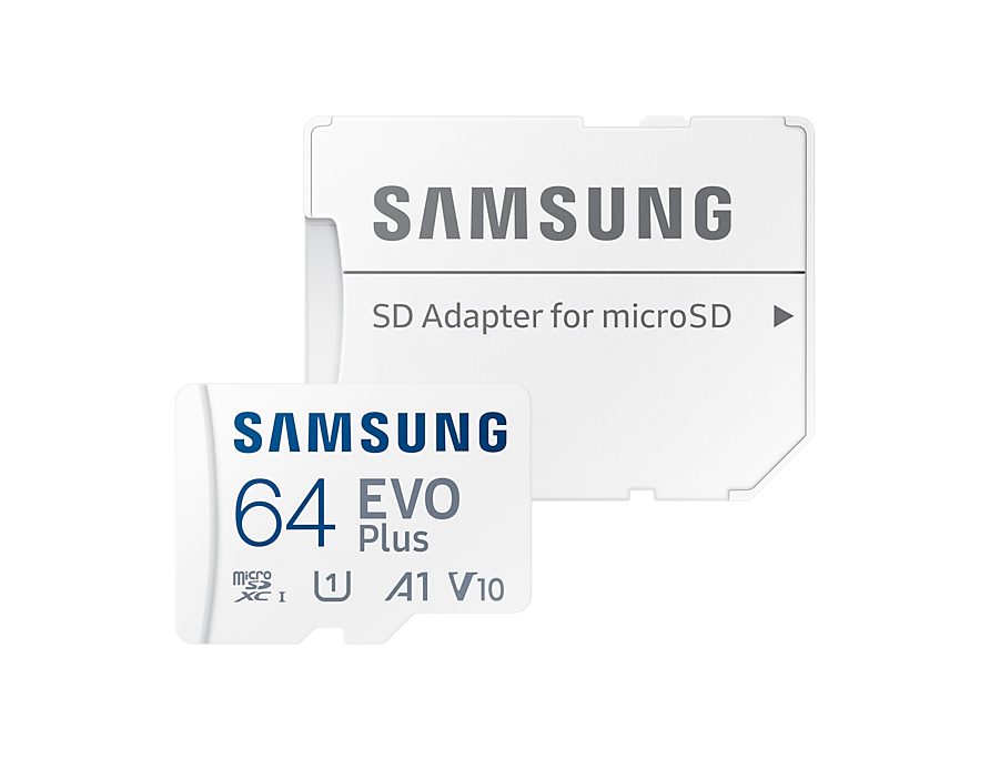 마이크로SD카드 EVO Plus + SD어댑터 (64GB)