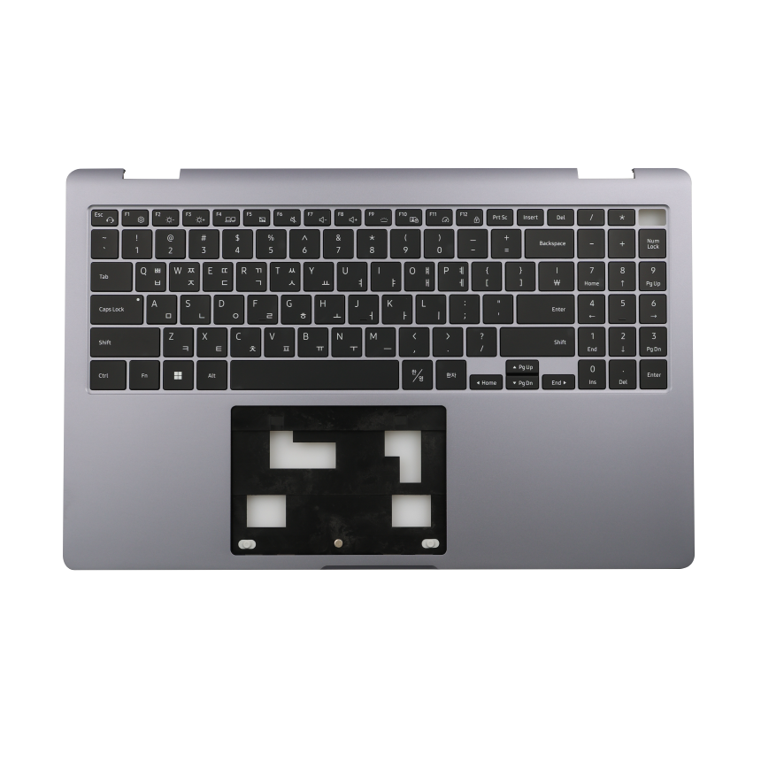 북4 360 Front Case Moonstone Gray / BA97-13176B