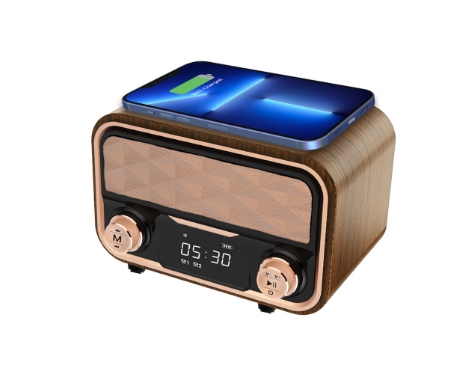 엑스트라 WCP-230 고속 무선충전 겸용 탁상시계 스피커