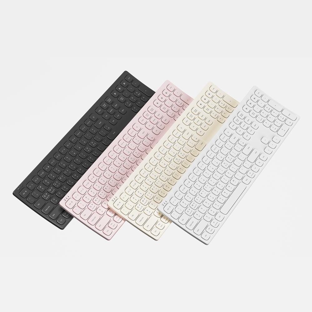 엑토 커브드 블루투스 키보드 B605