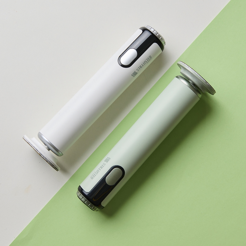 [슈틸루스터] 클린풋 전동 발각질제거기 (화이트/올리브 택1)