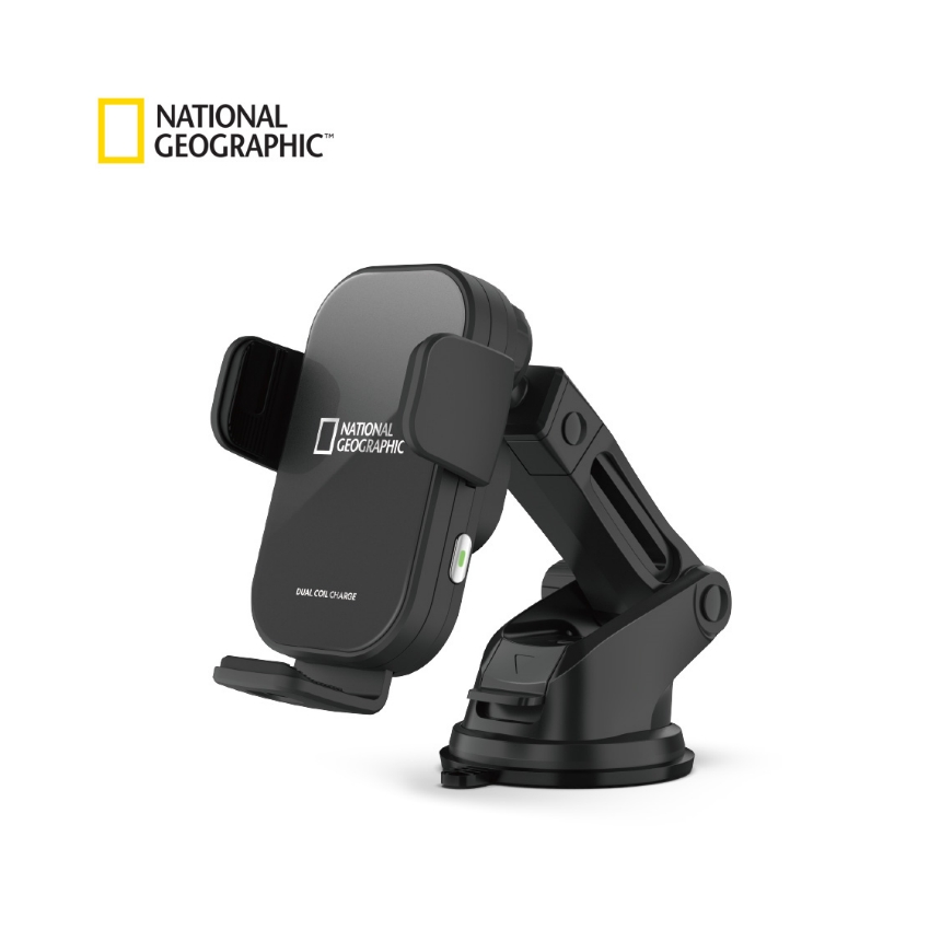 내셔널지오그래픽 차량용 듀얼 코일 고속 무선 충전거치대