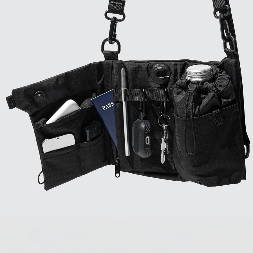 [비트플레이] 블랙 시리즈 사코체 미니 크로스백 2L