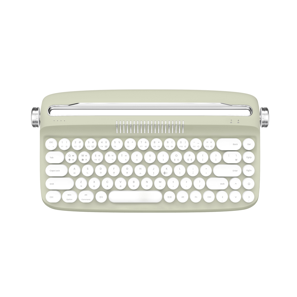 엑토 레트로2 미니 블루투스 키보드(그린)