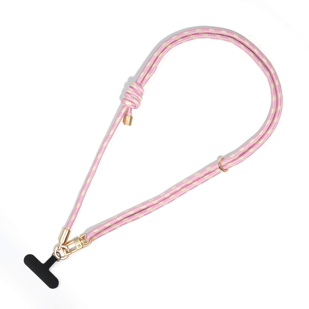 로프 로프 스트랩(핑크-크림)