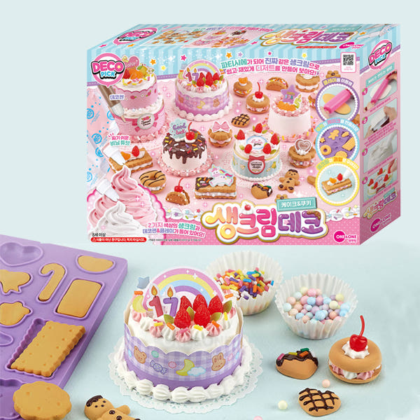 데코픽 생크림데코 케이크쿠키