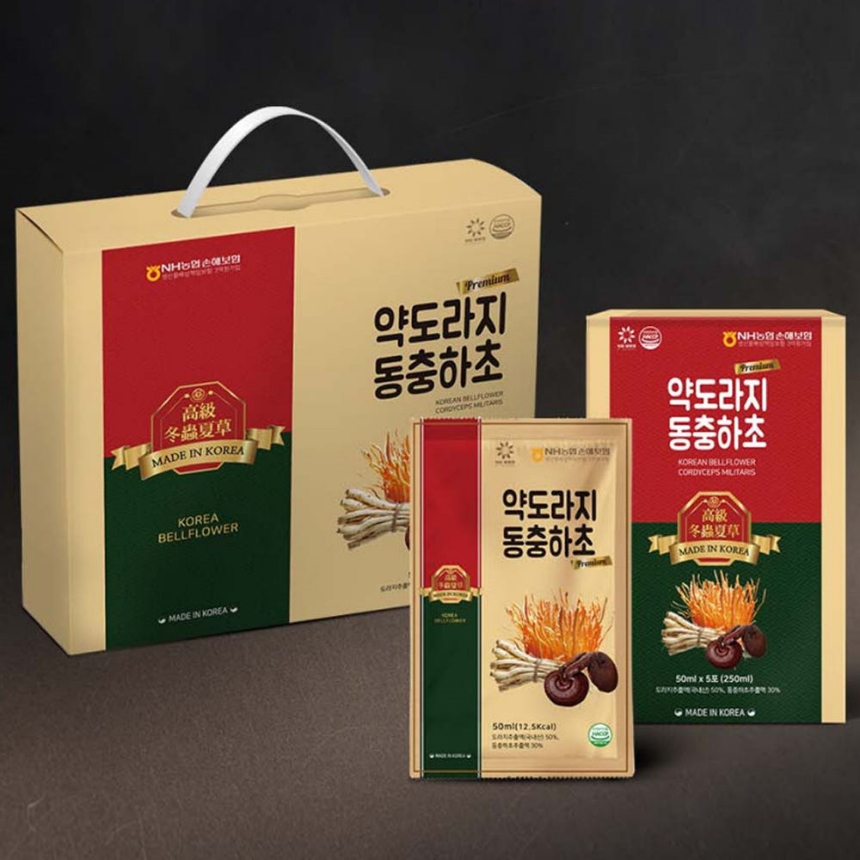 [닥터바우만] 약도라지 동충하초 50ml x 30포 (1,500ml)